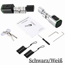 Elektronischer Tür-Schließzylinder Fingerabdruck, App, Schlüsselkarte, manueller