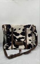 Vintage Cowhide Leather Hair