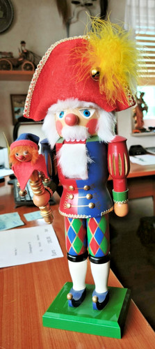 Nussknacker harlequin 40cm - ,