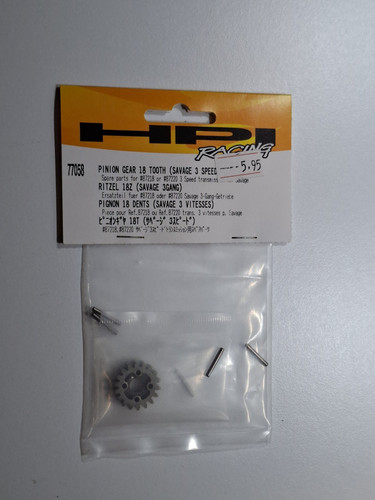 Hpi 77058 ritzel - hpi, zähne