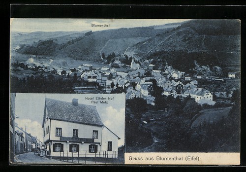 Ansichtskarte blumenthal - ansichtskarte,