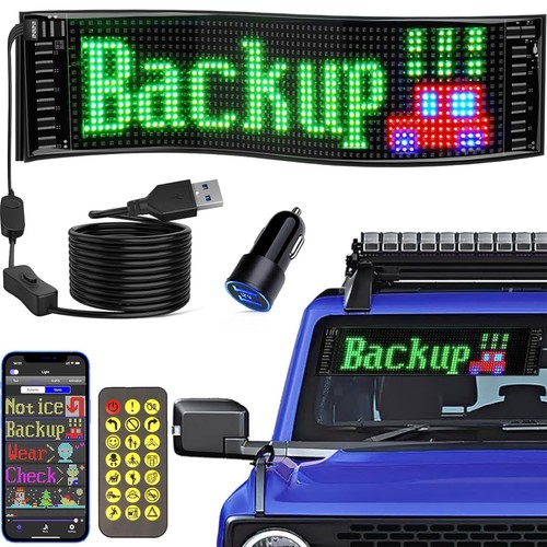 Auto led display - auto,
