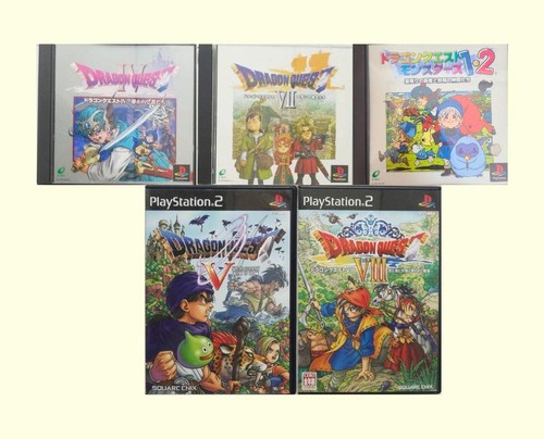 Lot ps1 ps2 dragon quest - ps1, 5