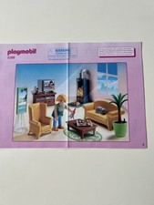 Playmobil Bauplan Kaminzimmer