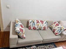 Sofa 3-Sitzer, Anthrazit mit