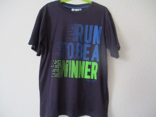 Blaues sport shirt grinario - blaues,