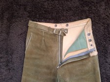 alte Hirschlederhose 48