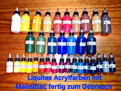 Liquitex acrylicfarben mit - liquitex, acrylicfarben,