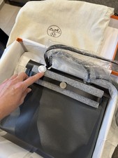 Hermès Herbag 31 Noir/Vert