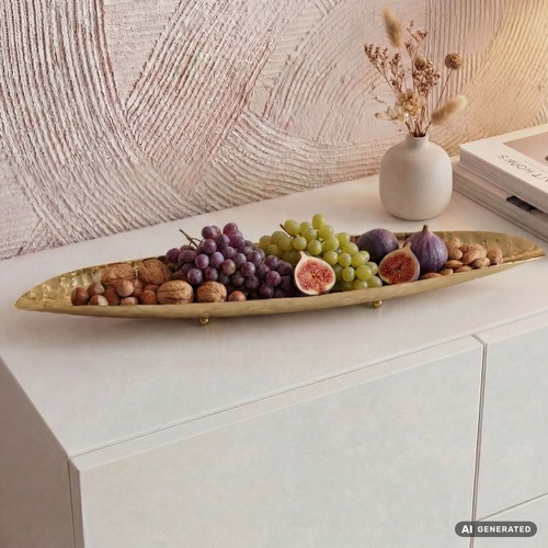 Obstschale früchteschale gold - früchteschale,