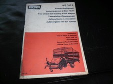 Fahr einachse ladewagen WE312L