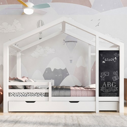 Kinderbett hausbett mit - kinderbett,
