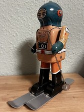 Blechspielzeug South Pole Explorer Zum Aufziehen 20cm Forscher Blech