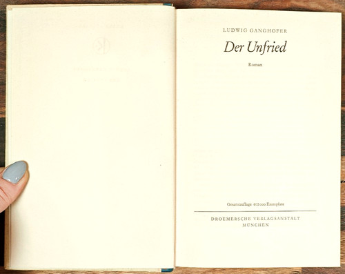 Der unfried ludwig ganghofer - der,