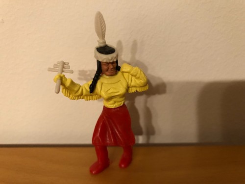 Figur indianer squaw mit - figur,