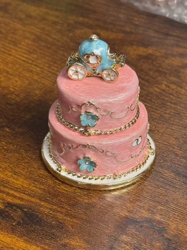Mini schmuckdose torte mit - schmuckdose,