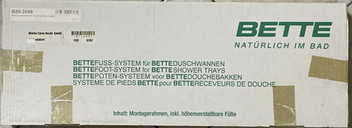 Bette fußsystem duschwanne - bette,