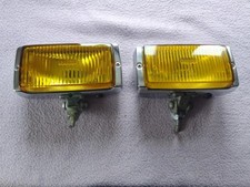 Bosch chrome Gelb Nebelscheinwerfer VW Porsche Mercedes oldtimer