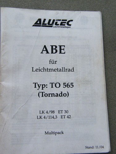Abe und tüv - abe,