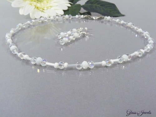 Glass jewels schmuckset - glass,