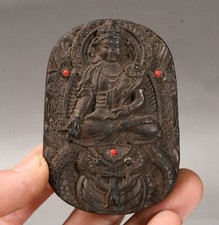 Alte Holz Lackware Inlay