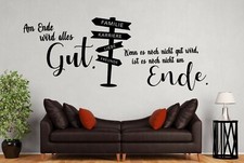 Wandtattoo Wohnzimmer Spruch