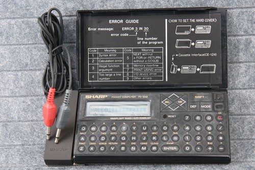 Retro kompakt sharp - retro, pocket