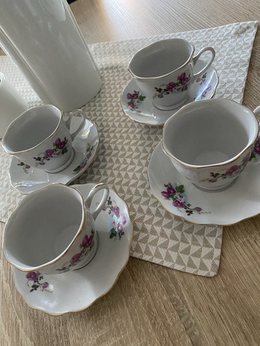 Kleine tassen mit tellerchen - tassen, 4