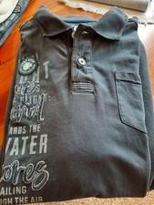 Poloshirt Herren XXL Blau Camp