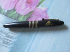 Adidas Kugelschreiber-Sammlerstück- Schwarz/Gold. Aus den USA. Vintage - RAR