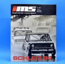 DDR Zeitschrift IMS 8 1984 Illustrierter Motorsport Simson GS 50 75 Schleiz A