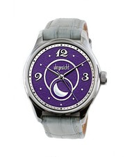 UNIKAT Automatik Uhr "uhrgesicht 283" Extra große Mondphase, Schweizer Uhrwerk