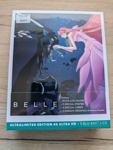 Uhd blu ray belle - 4k,