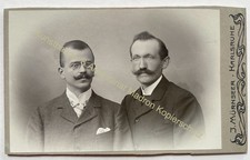 orig. CDV Foto Fotografie Mann