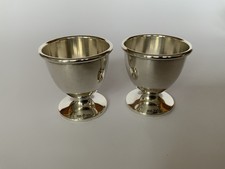 2 Eierbecher, Deutschland 835er Silber