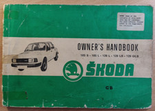 Skoda 105,120, Owner's Manual