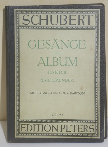 Edition peters 178b - -, franz