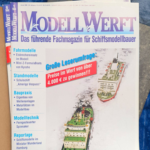 Zeitschrift modellwerft - zeitschrift,