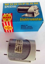 Elektromotor MARX Monoperm Special 6 Volt 50- 60er Jahre Graupner No. 1746
