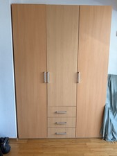 Kleiderschrank Eiche Hellbraun