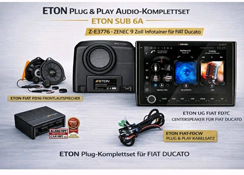 Eton soundsystem zenec - eton,
