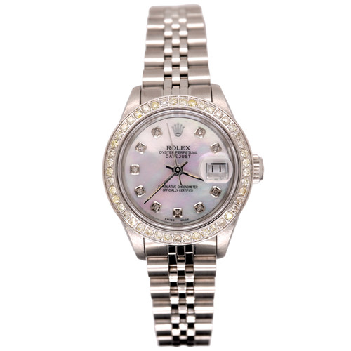 Rolex datejust damenuhr - rolex,