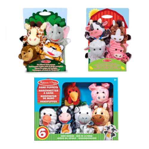 Handpuppen tiere plüsch - handpuppen,