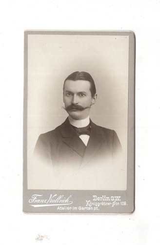 Cdv foto herrenportrait - cdv,