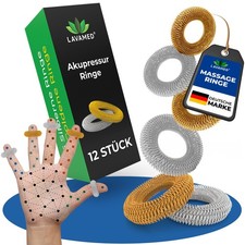 LAVAMED® Akupressur Ringe (12