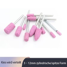 Schleifstein Spitze 3–12 mm