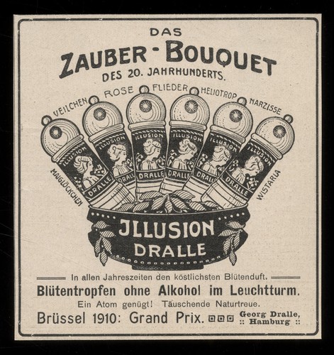 Alte werbung 1910 - 1910, das