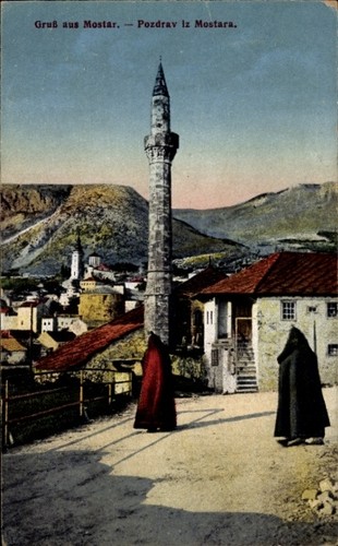 Mostar bosnien herzegowina - ak,