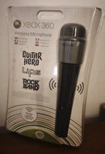 Original Xbox 360 Wireless Microphone  Mikrofon Micro hat Lagerspuren 