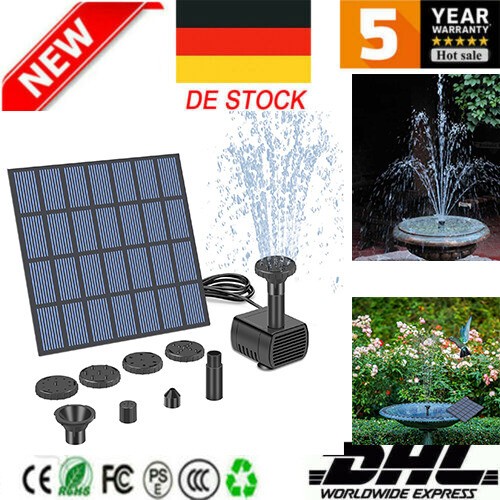 Solarpumpe solar springbrunnen - solarpumpe,